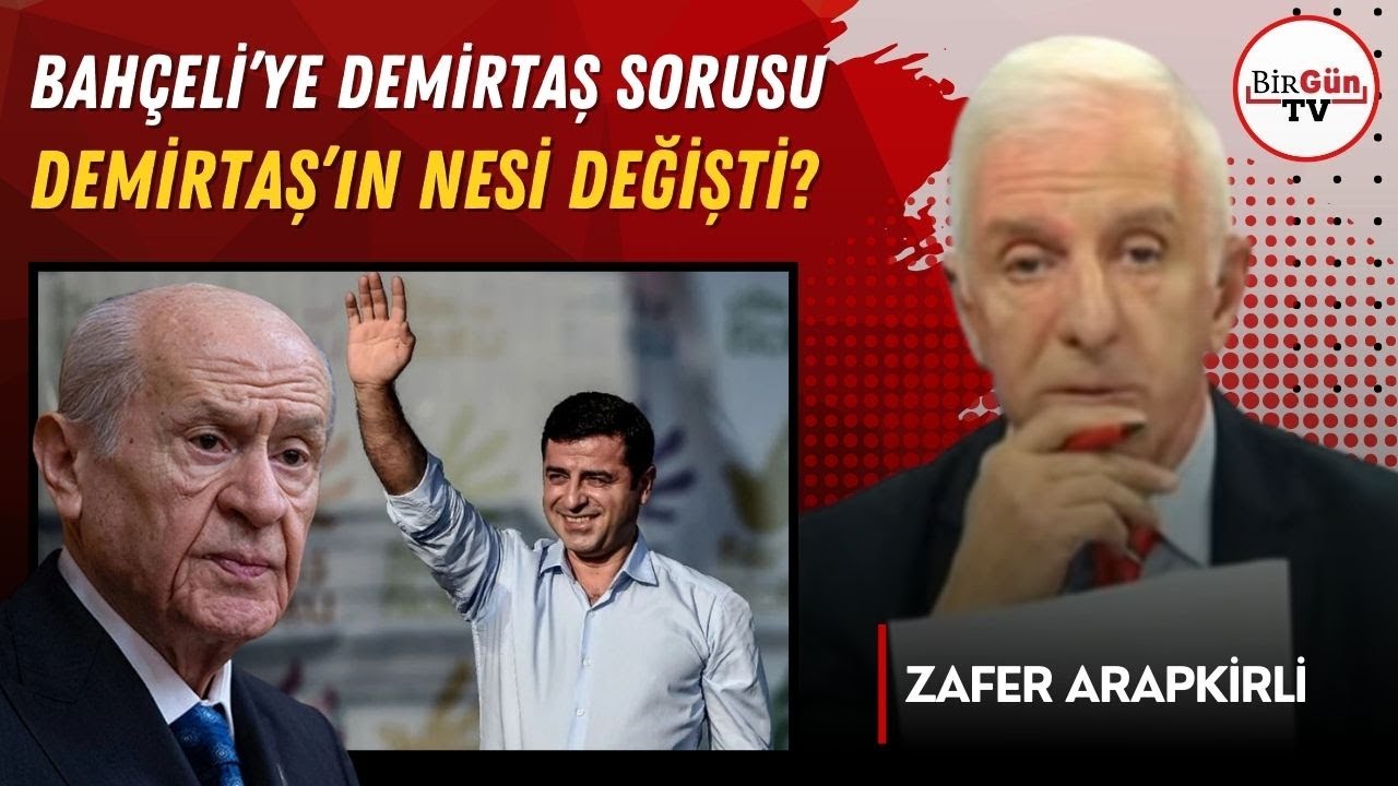 Zafer Arapkirli'den Bahçeli'ye 