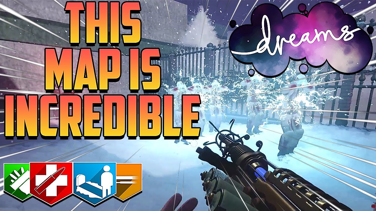 THE BEST ZOMBIES MAP I'VE PLAYED YET! (Dreams PS5)