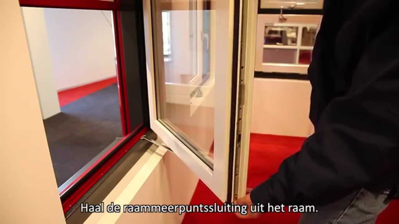 Vervangen BUVA raammeerpuntssluiting