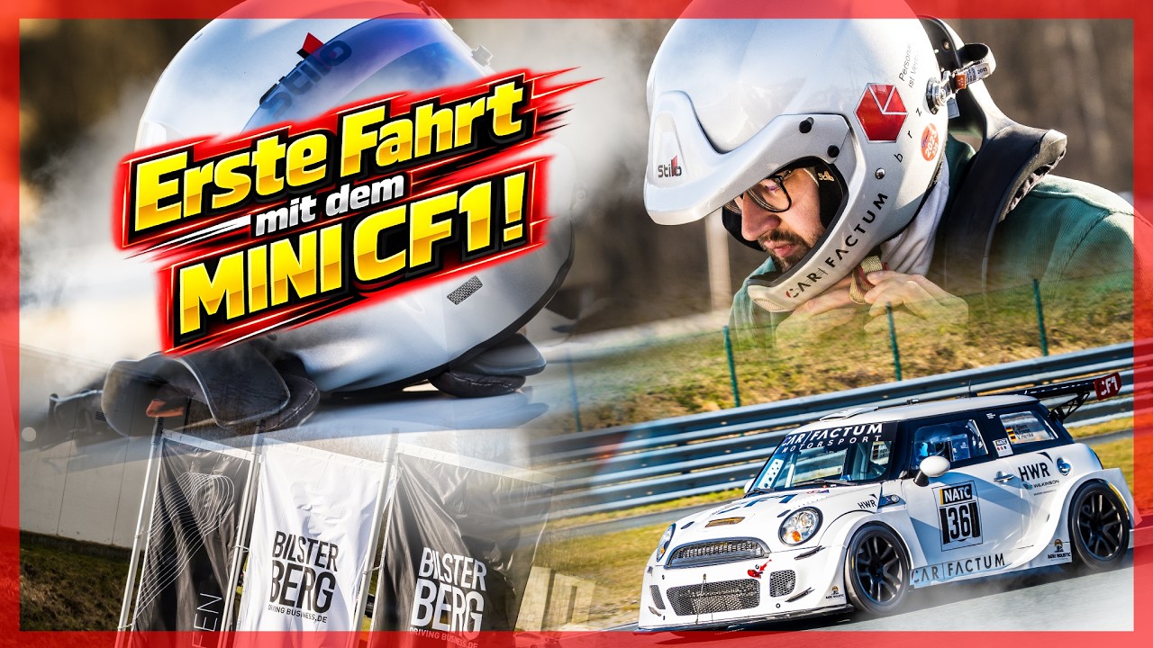 Erste Test Fahrt mit dem CF1 am Bilster Berg