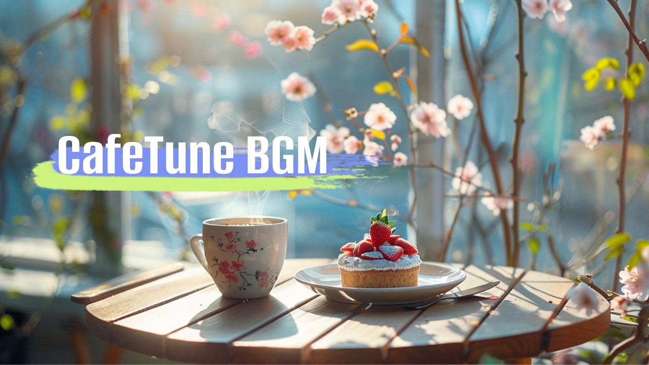 【BGM】春が届くカフェ｜Calm Cafe Lo fi Piano Jazz youtube