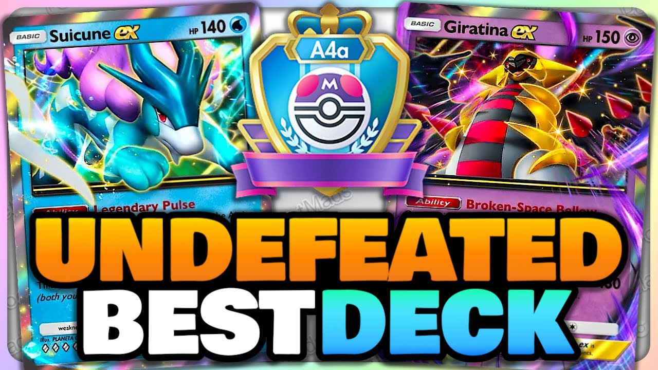 BEST NEW Suicune EX Deck Goes UNDEFEATED Against The META!!! | Pokemon TCG Pocket