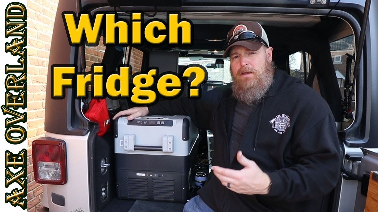 My new Fridge Freezer for the Jeep.