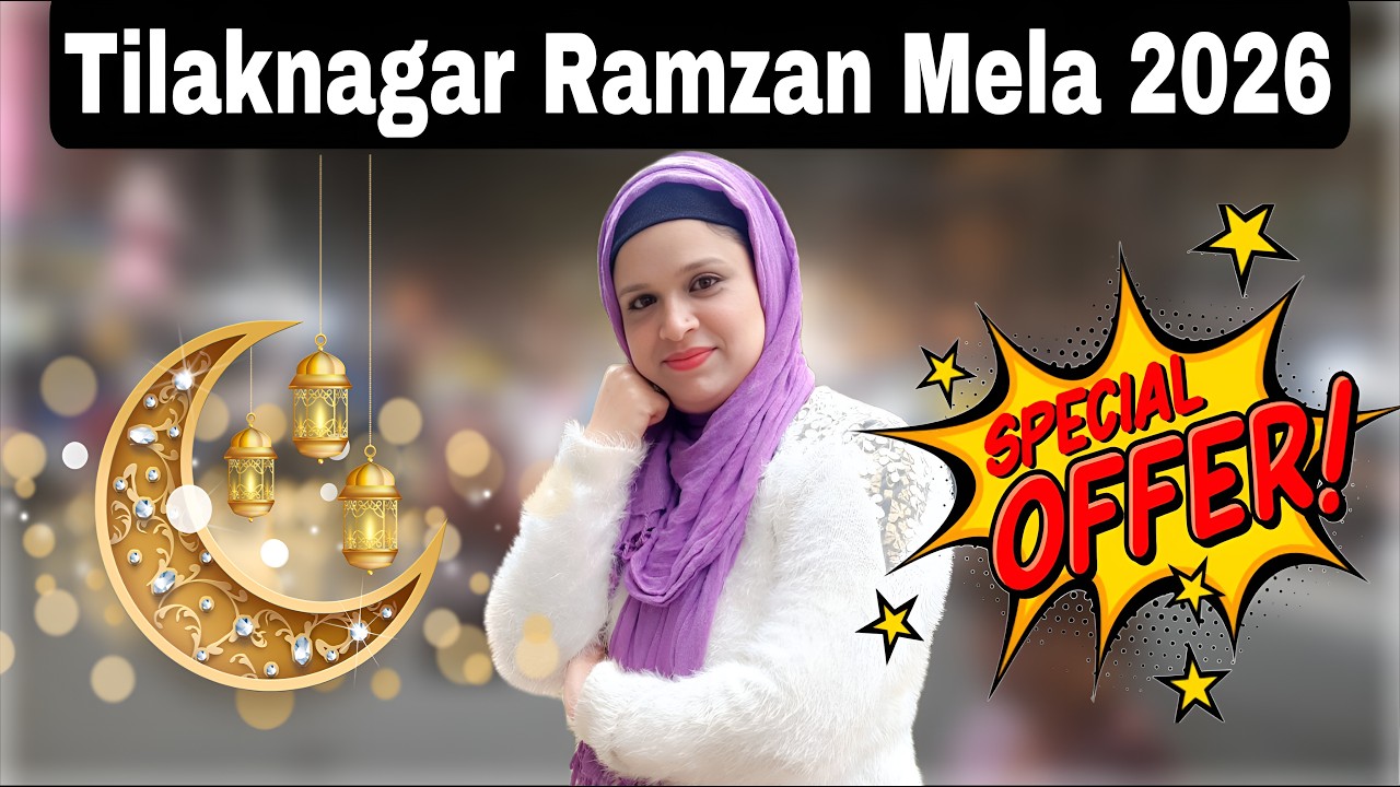 Bangalore Tilaknagar Ramzan Mela 2026 & Food Mela Full Details Video