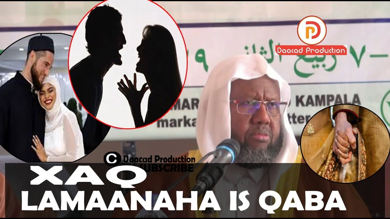 XAQA AY ISKU LEEYIHIIN LAMAANAHA IS QABA ? || Sh Maxamed Idiris