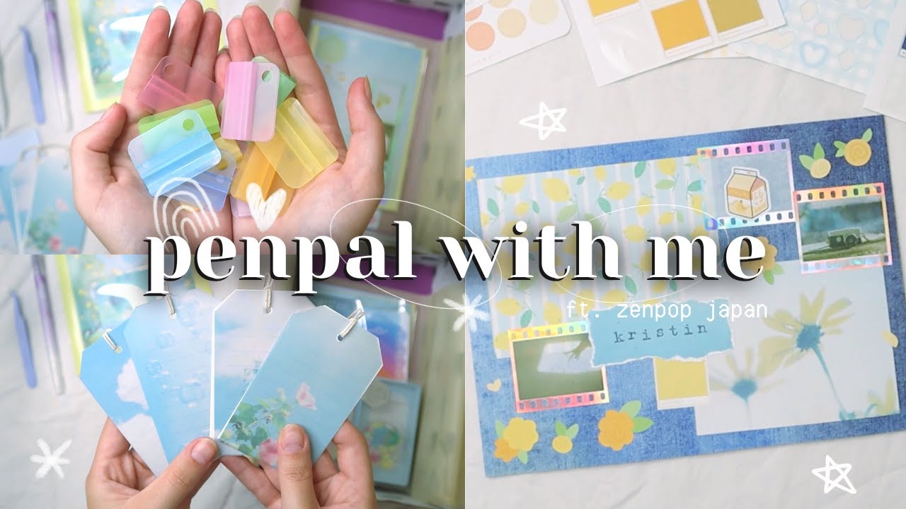 Penpal With Me & Stationery Haul ft. Zenpop Japan 🍬