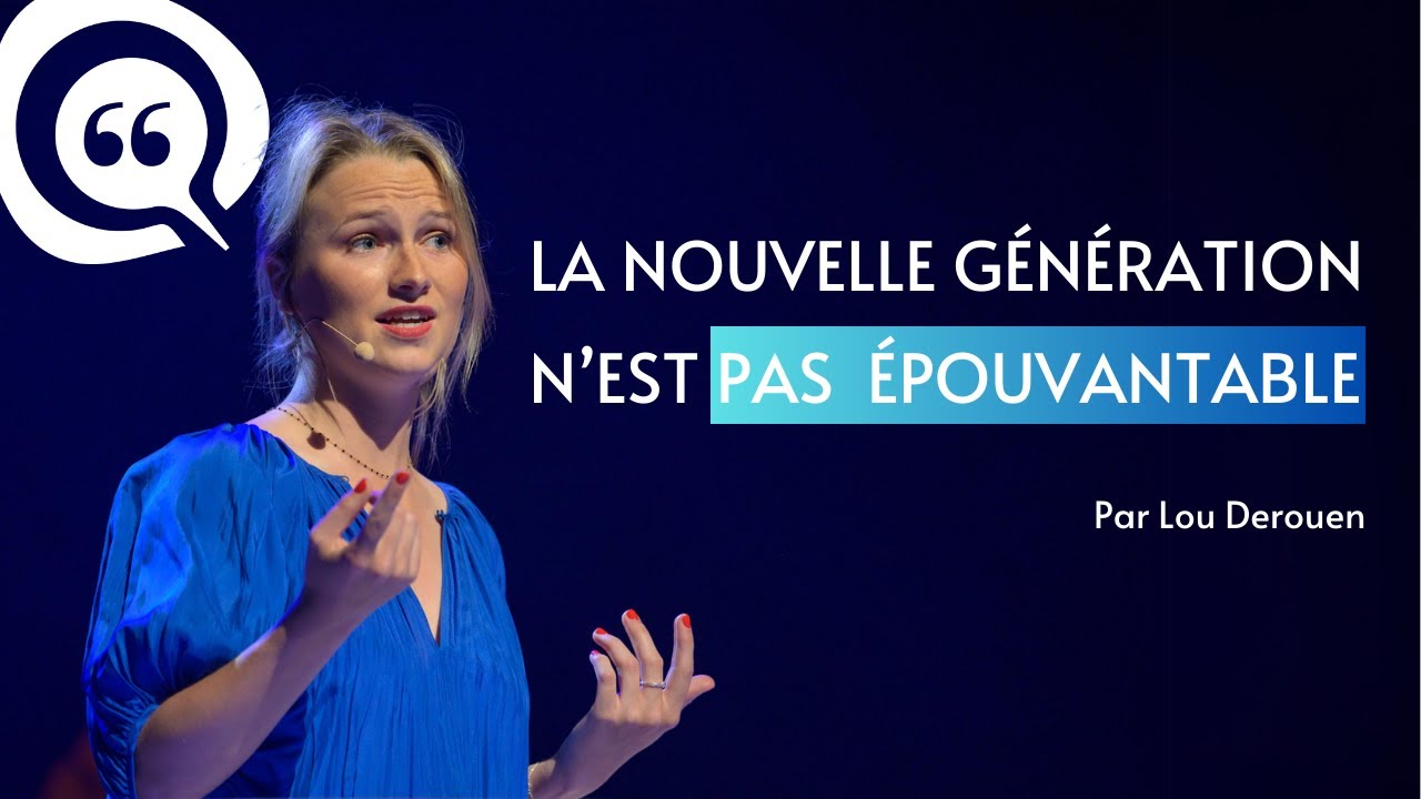LOU DEROUEN - La nouvelle génération n'est pas épouvantable (GRANDE FINALE D'ÉLOQUENCE 2024)