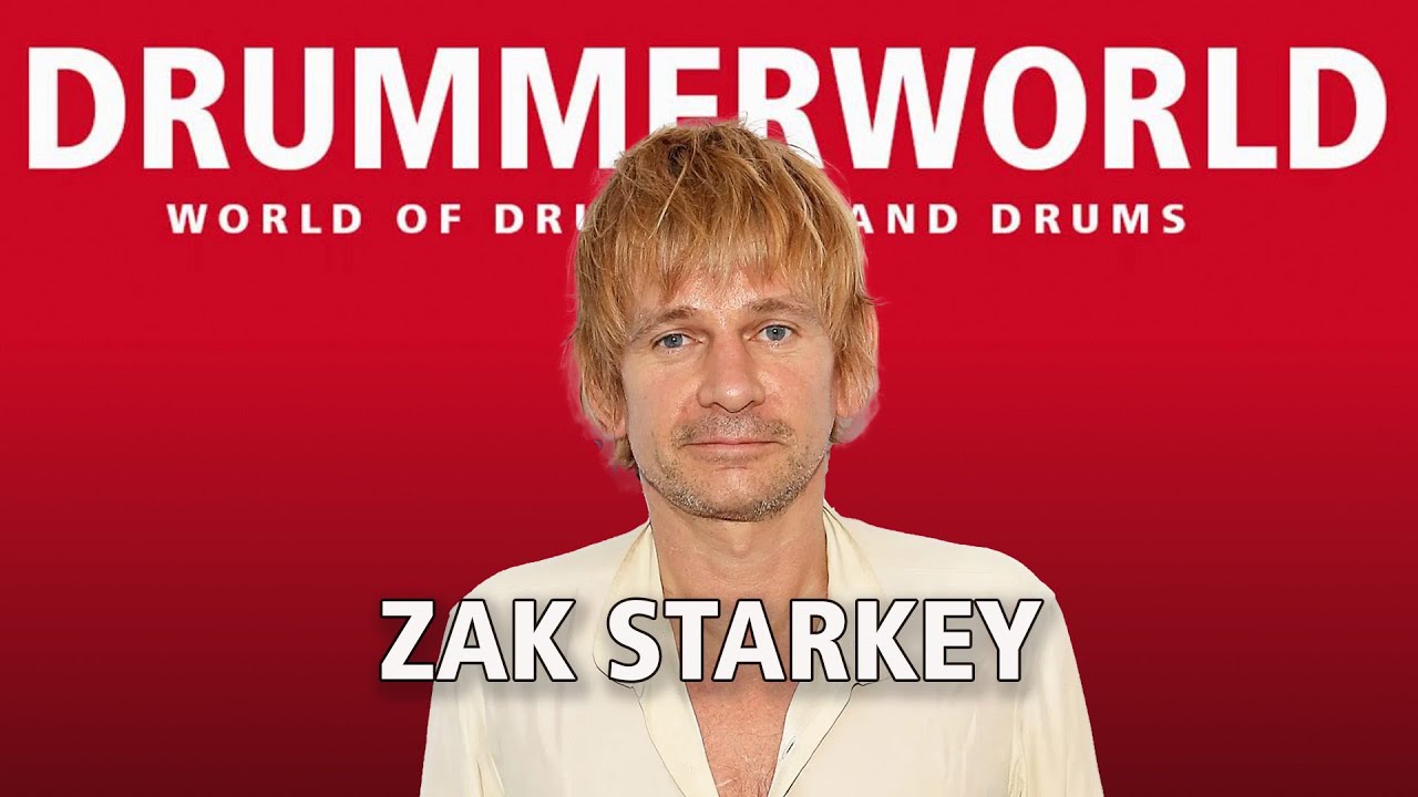 ZAK STARKEY: LININ' TRACK #zakstarkey #drummerworld
