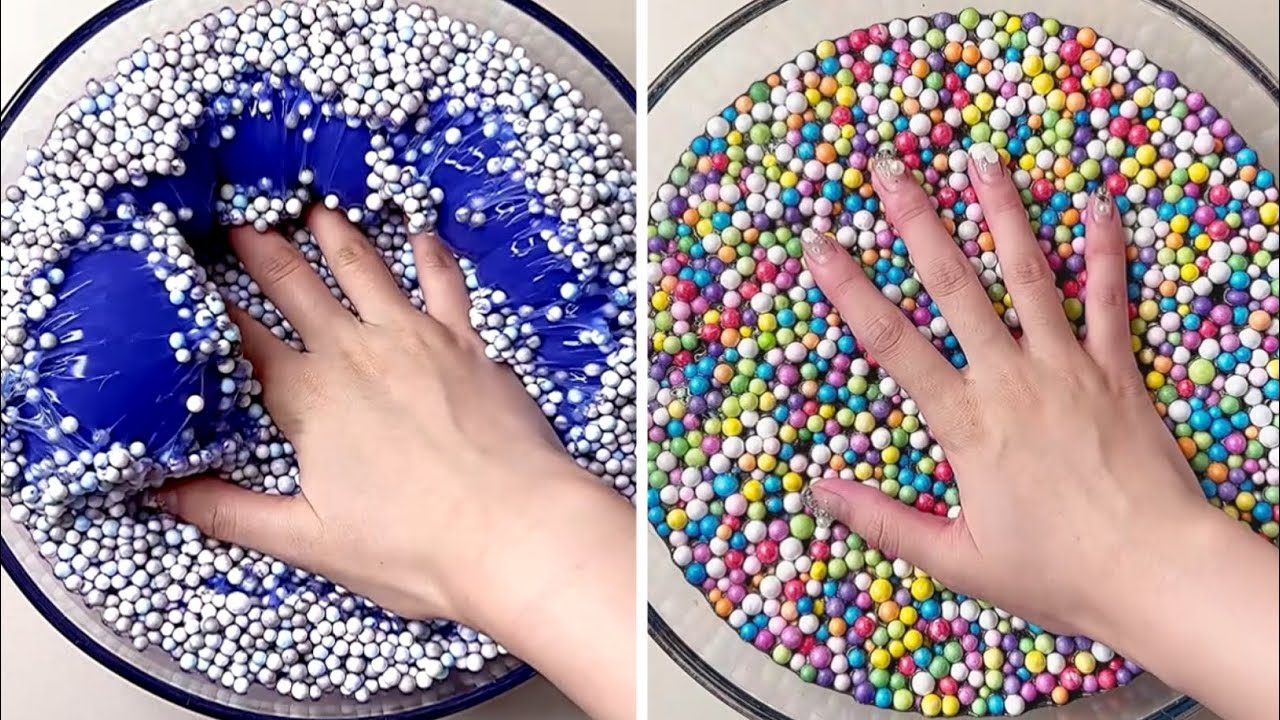 Most Relaxing and Satisfying Slime Videos #73 //Fast Version // Slimeing //