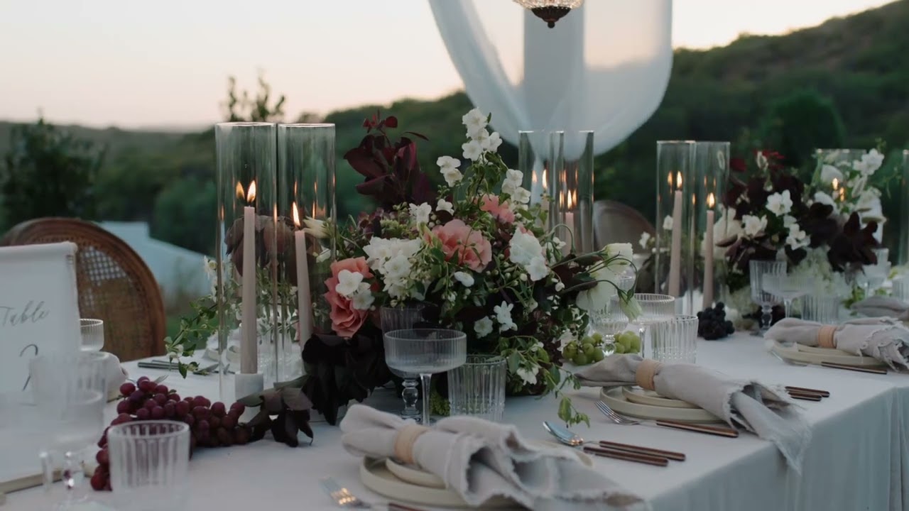 Luxury Southern California Wedding Reception Details Are Immaculate!