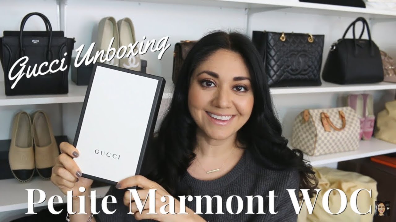 Gucci Unboxing | Petite Marmont WOC | Minks4All