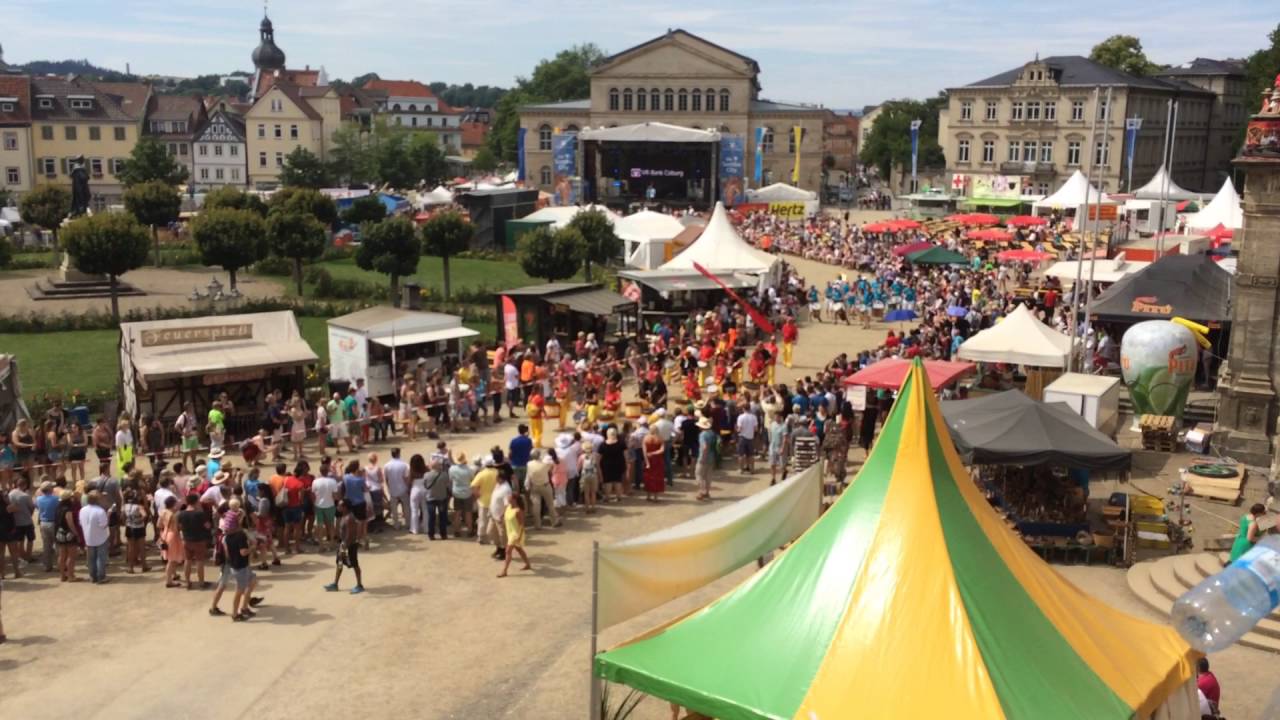 Coburg Samba Festival 2016: Bloco Fogo parade