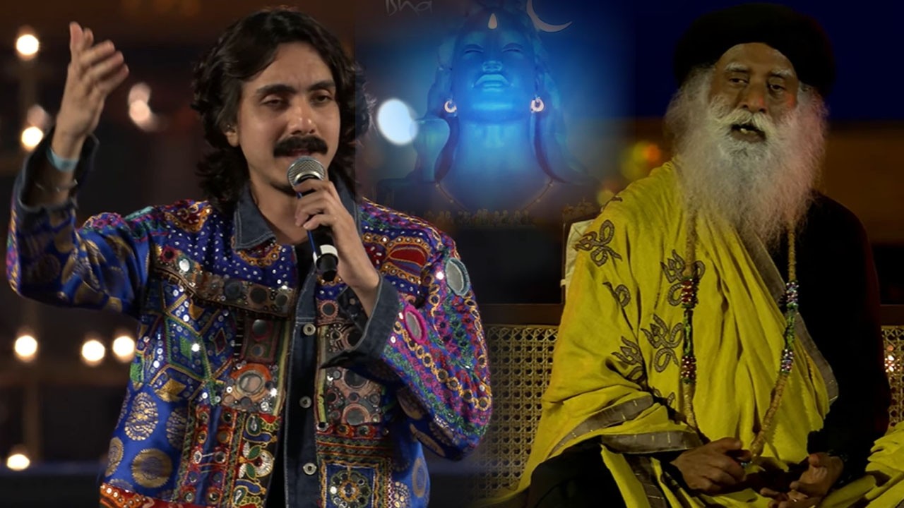 Singer Aditya Gadhvi Bholenath Bholenath Song Live Performance at MahaShivaratri 2026 at Isha