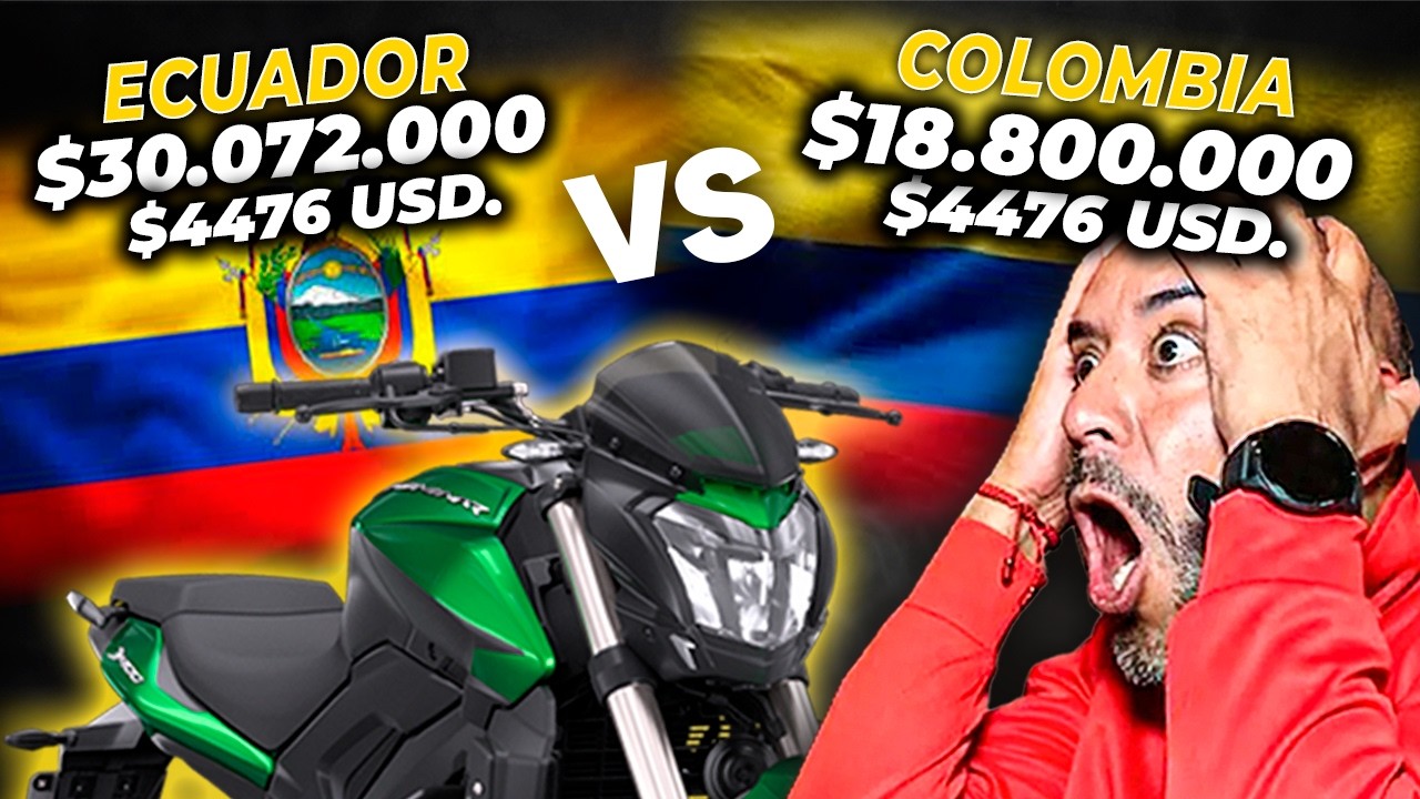 Mucha Plata! Motos Ecuador 🆚 Colombia | FULLGASS Expoferia2ruedas Cuenca Ecuador