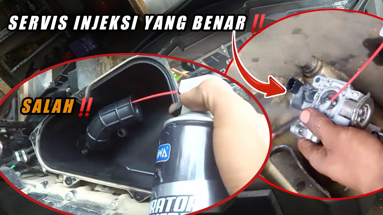 CARA SERVIS MOTOR INJEKSI HONDA BEAT