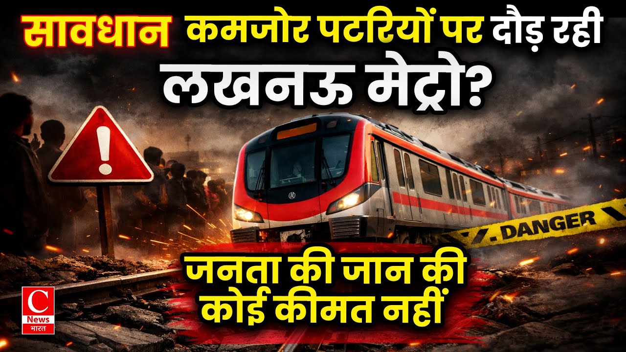 लखनऊ मेट्रो में हुआ है बड़ा भ्रष्टाचार - CAG रिपोर्ट में बड़ा खुलासा