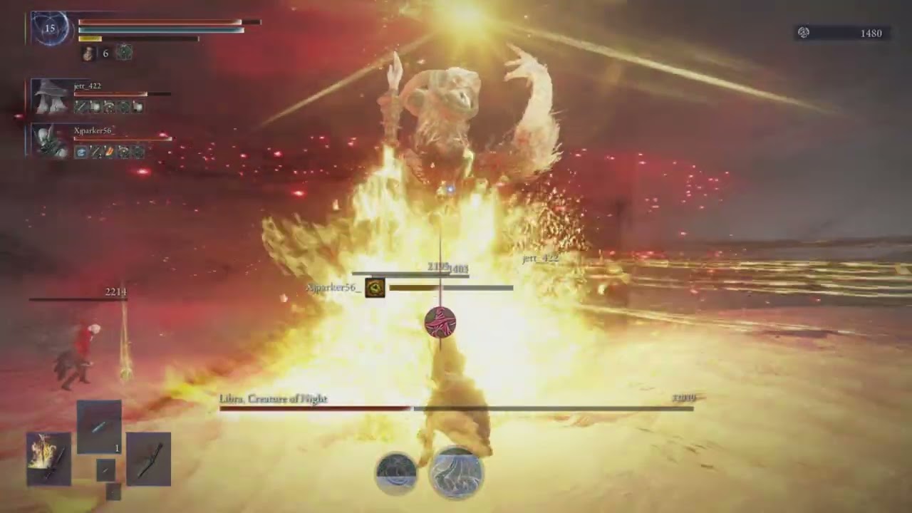 Everdark Libra melted | NIGHTREIGN. #eldenringnightreign #gaming  #teamwork
