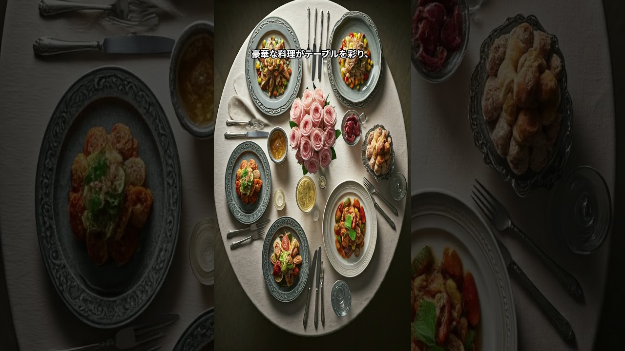 豪華な食事シリーズ #lavish meal #meal #delicious #食卓 #豪華 #eat #食べる #stylish #スタイリッシュ #movie #relax #映像 #リラックス