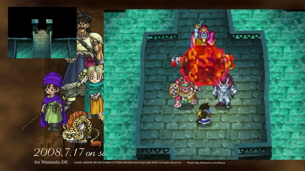 Dragon Quest 5 DS - Death of Pankraz Gotha