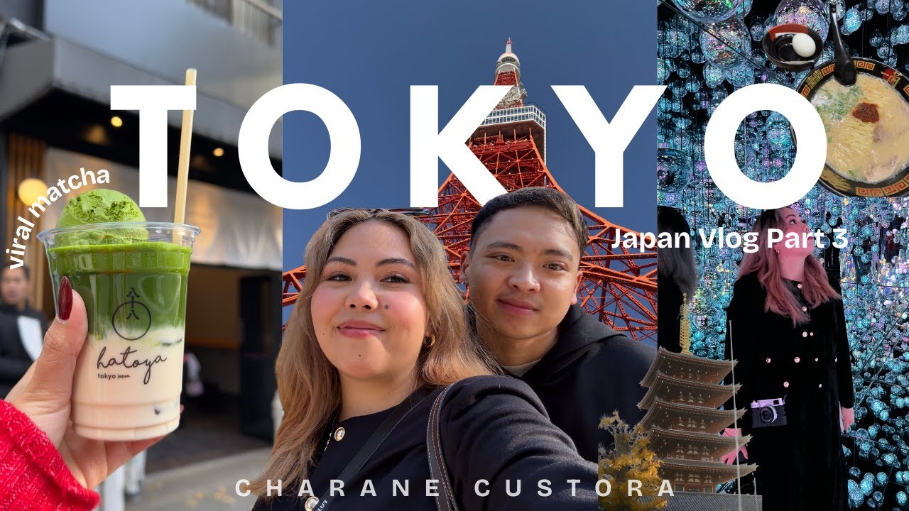 We went to TeamLab Borderless in Tokyo! 🇯🇵 | Japan Vlog