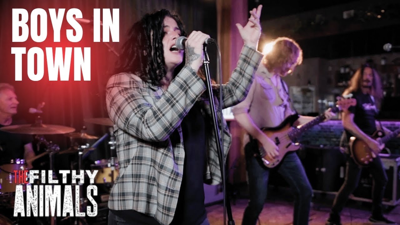 Boys In Town  - DIVINYLS cover by Australian supergroup ...The Filthy Animals