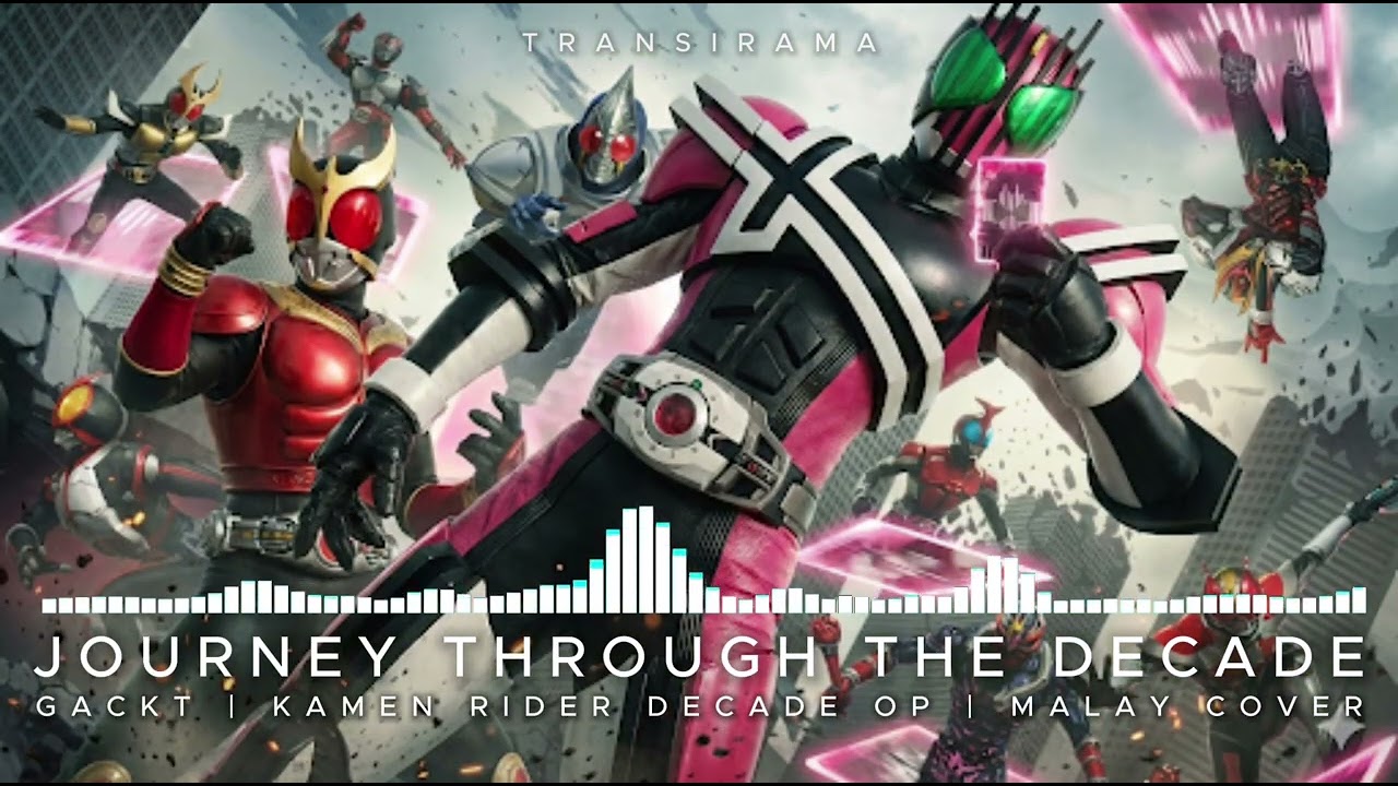 Journey through the Decade (Versi Melayu) 🇲🇾 | Kamen Rider Decade OP | AI Cover oleh Transirama