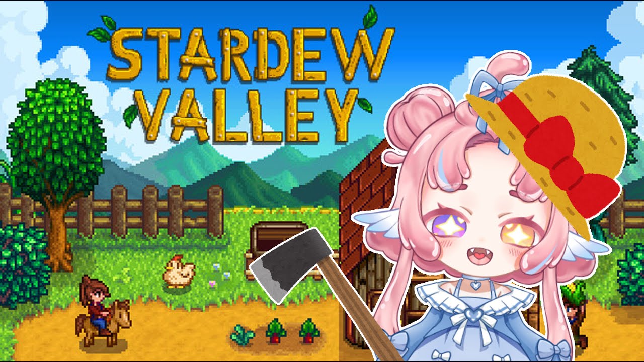 [Stardew Valley] First time trying out the farm life~ #Vtuber #EnVtuber