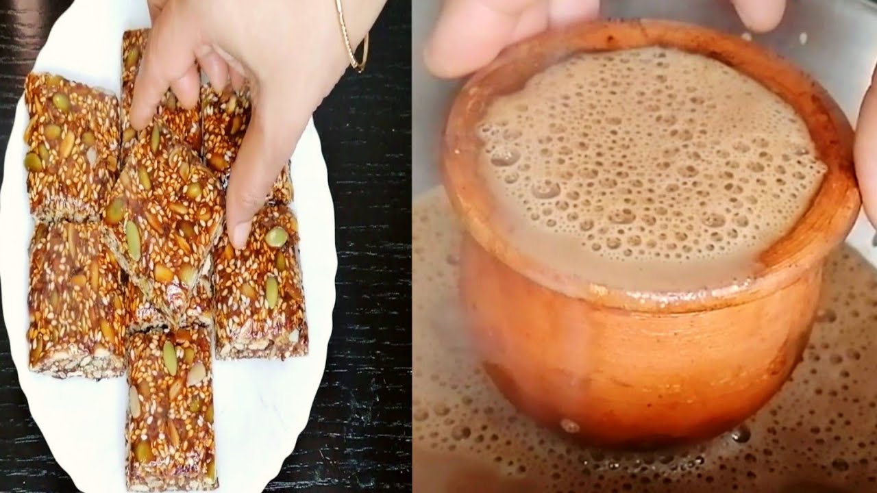 Healthy Winter Special Evening Snacks & Hot Tandoori Tea /  इवनिंग स्नैक्स और हॉट तंदूरी चाय