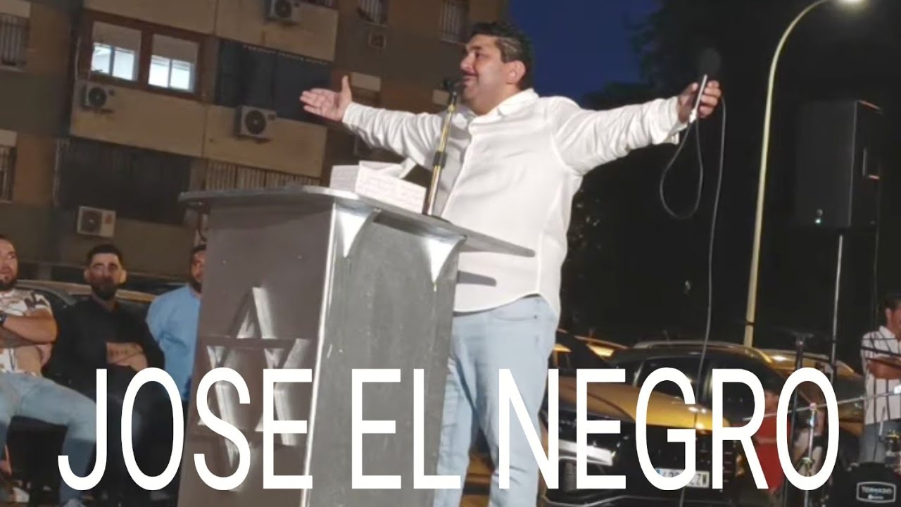 3/4P,JOSE EL NEGRO DE CAÑO ROTO MADRID EN IGLESIA FILADELFIA POLIGONO SUR SEVILLA PASTOR CHINO