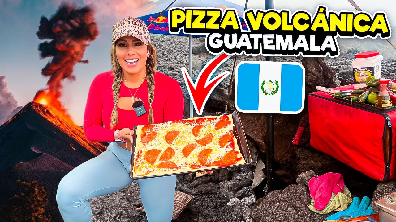 Aquí hacen la PIZZA en un VOLCAN ACTIVO😲🌋