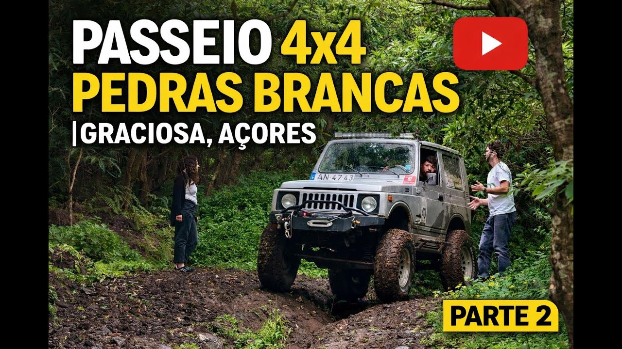 Passeio 4x4 Pedras Brancas | Graciosa - Açores | Parte 2