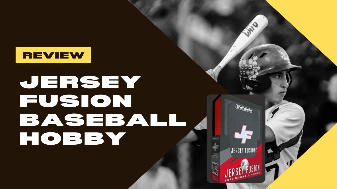 Baseball Jersey Fusion Hobby || 2/5 HIT!! #baseball #sportscards #hits #cardbreaks