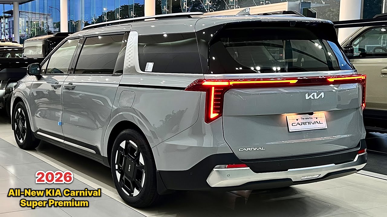 Совершенно новый 2026 год! KIA Carnival VIP 11-местный - новый премиум-класс с новыми характерист...