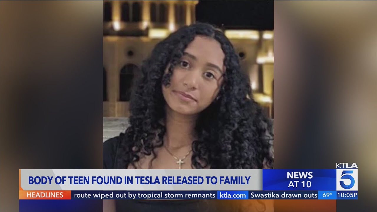Body of missing teen girl found in Tesla released to family