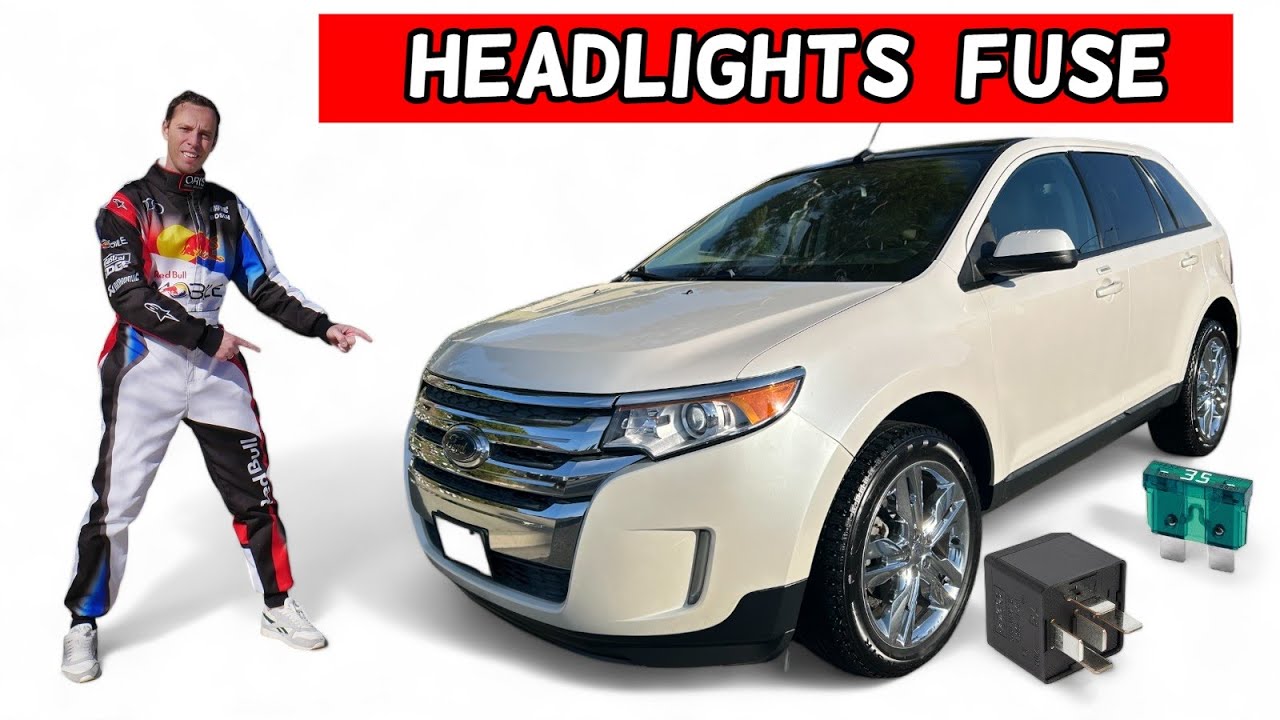 FORD EDGE  HEADLIGHTS FUSE  2010 2011 2012 2013 2014