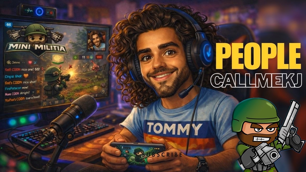 MINI MILITIA LIVE MALAYALAM | PEOPLE CALL ME KJ | MALAYALAM GAMES LIVESTREAM