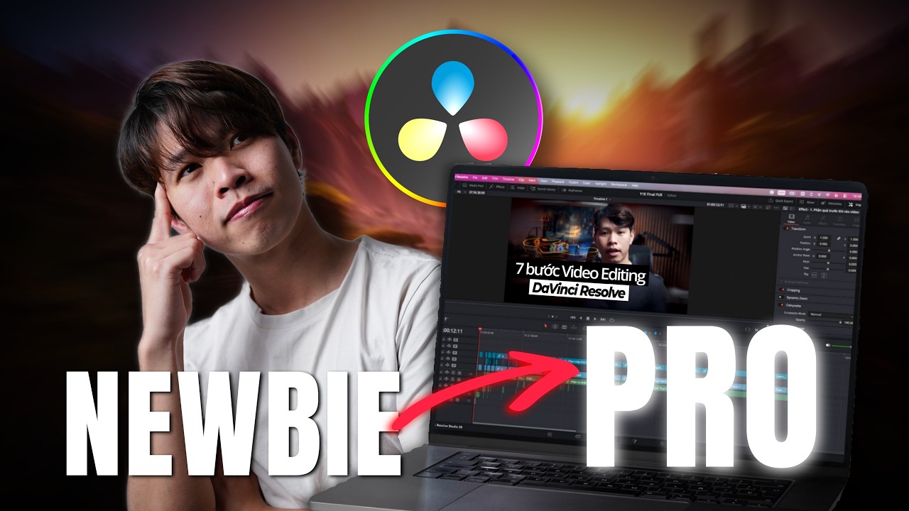 POV: Tôi Đã Tự Edit Video Bằng DaVinci Resolve Và Đây Là Những Bước Đơn Giản!
