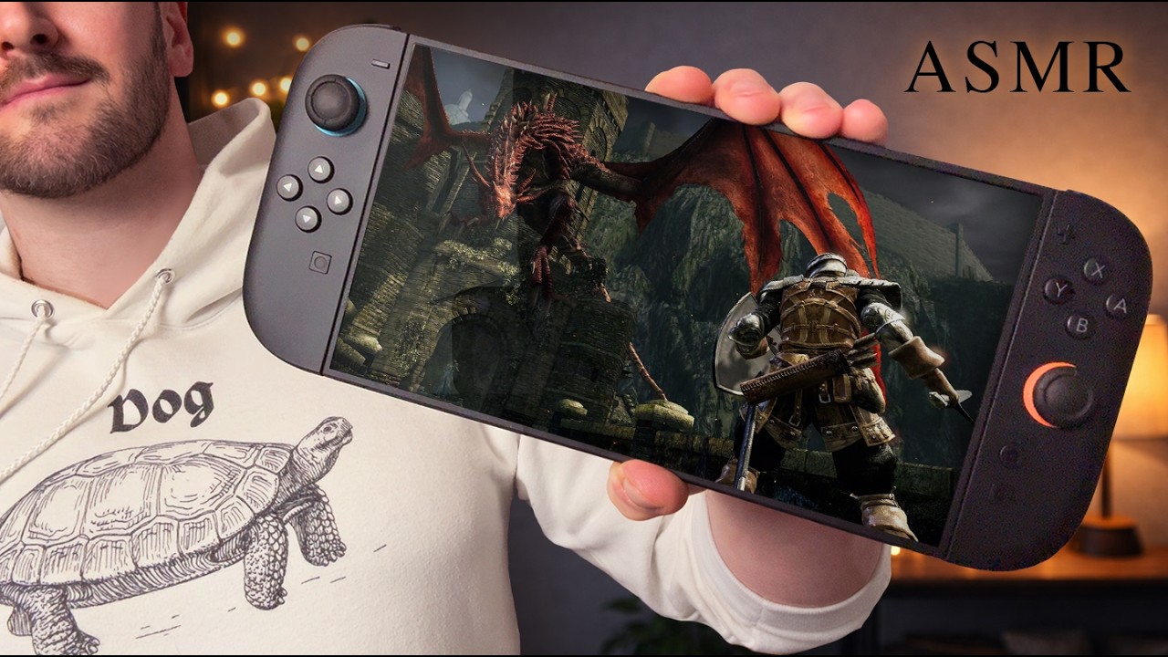 ASMR 🪦 Испытание &laquo;Без смертей&raquo; в Dark Souls 🎮 Шепот, музыка и щелчки кнопок контроллера