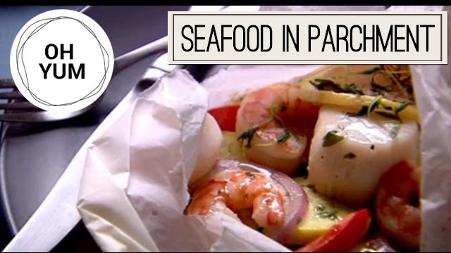 Professional Baker Teaches You How To Make SEAFOOD PARCELS!