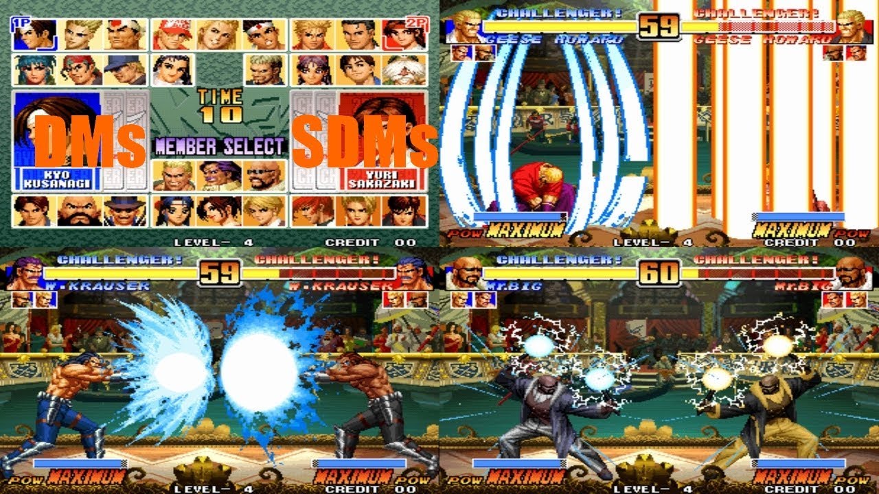 The King of Fighters '96 - Desperation Moves, Super Desperation Moves!