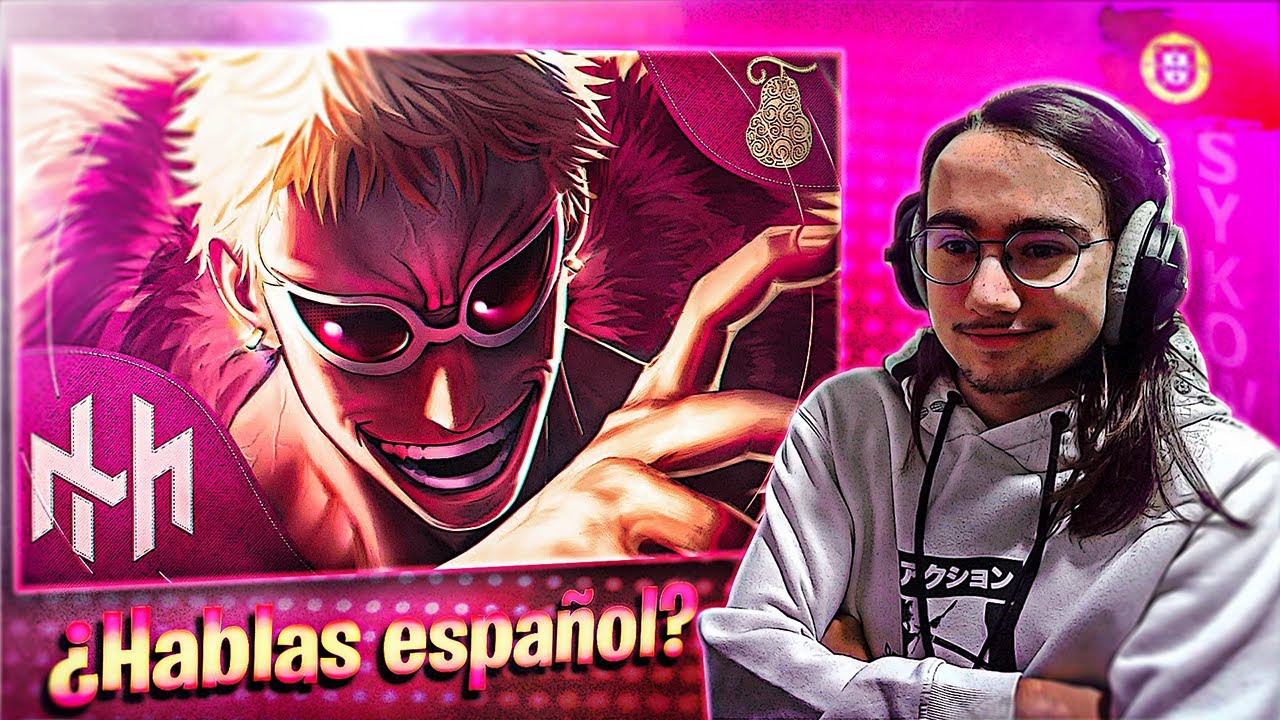 Gringo 🇵🇹 reagindo a Doflamingo (One Piece) - “Vida Longa ao Rei” | Henrique Mendonça