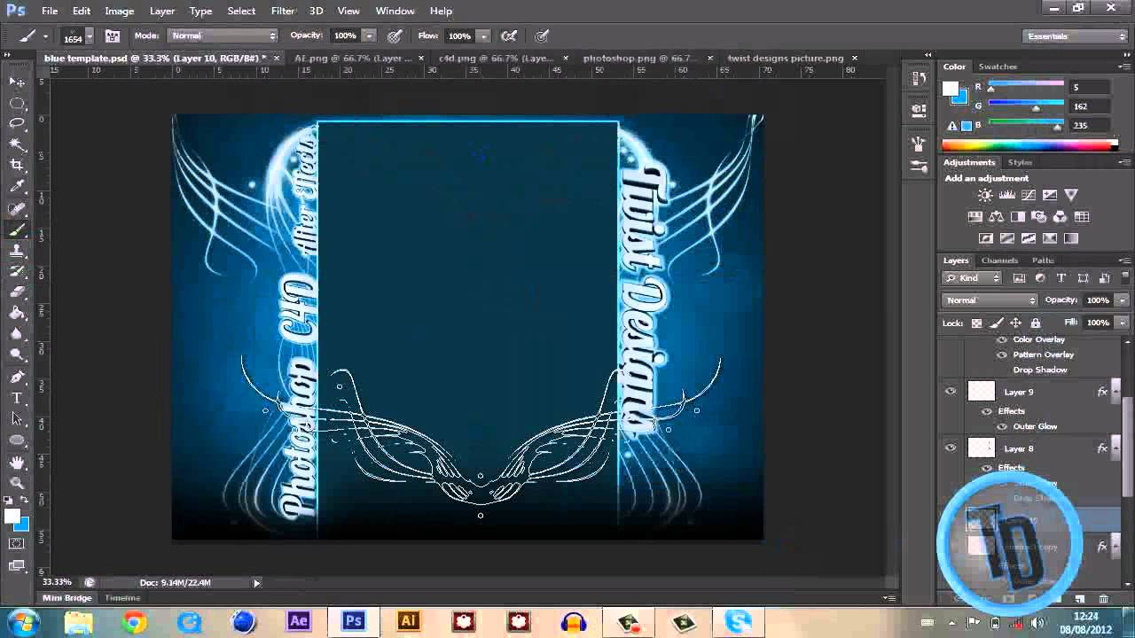 Youtube background speedart