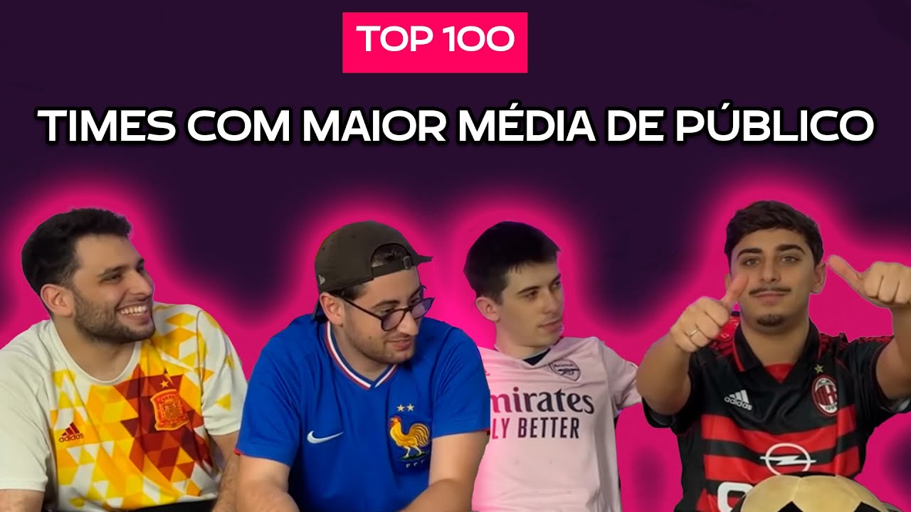 TENTAMOS ACERTAR O TOP 100 DO FUTEBOL #10