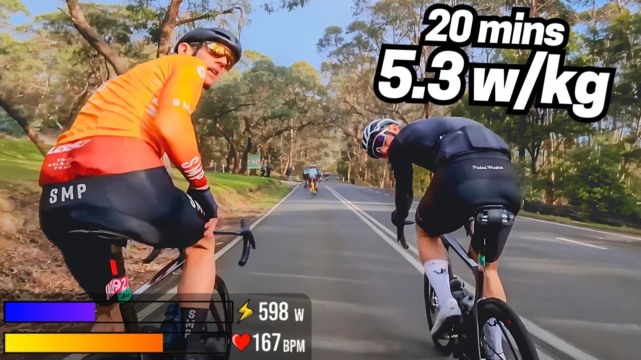 Tactical Showdown for 1st Place - UCI Gran Fondo Australia