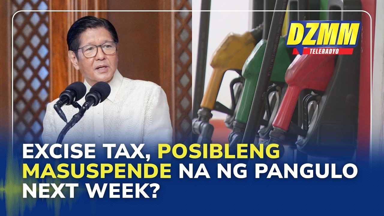 Marcos may have powerto  suspend excise tax as early as next Monday: Quimbo | (18 March 2026)