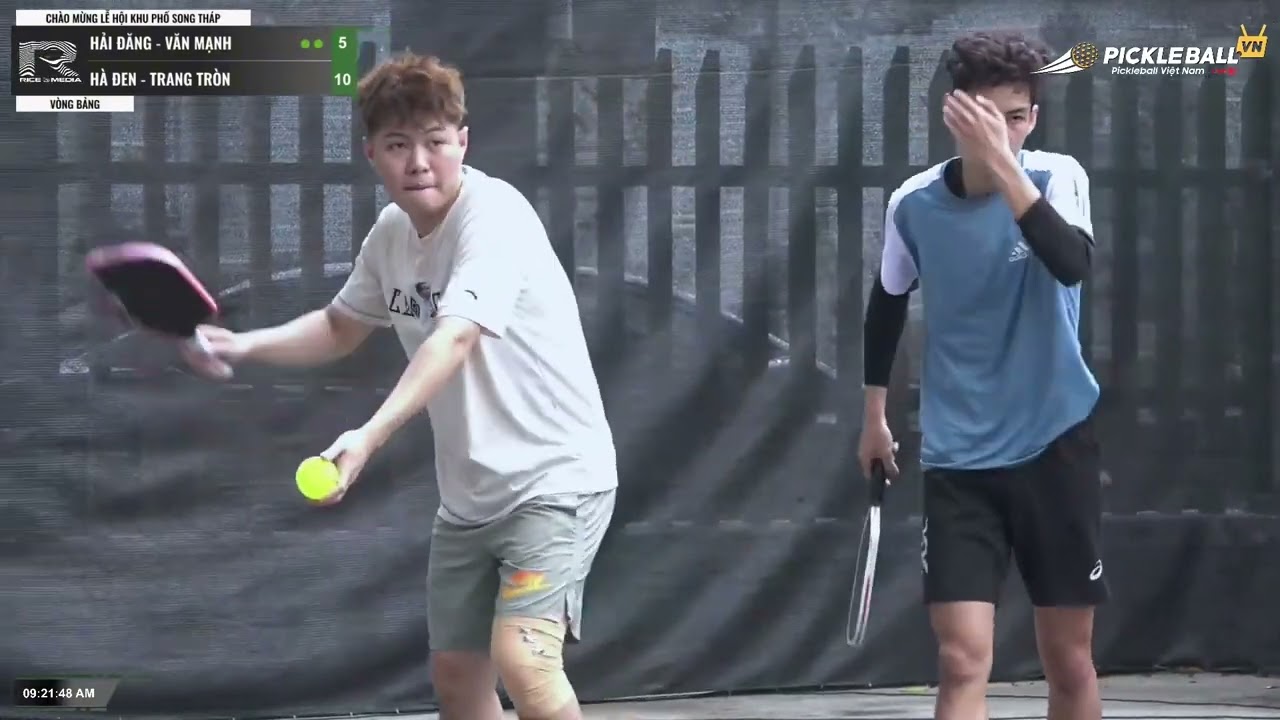 ĐÔI HỖN HỢP  4.7 : HẢI ĐĂNG - VĂN MẠNH VS HÀ ĐEN - TRANG TRÒN