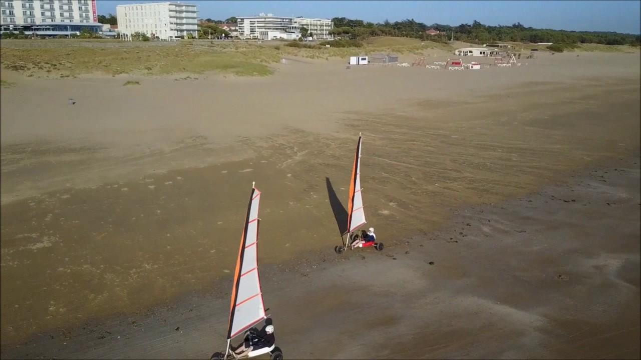 Session découerte char a voile drone EKS44 Saint Brevin