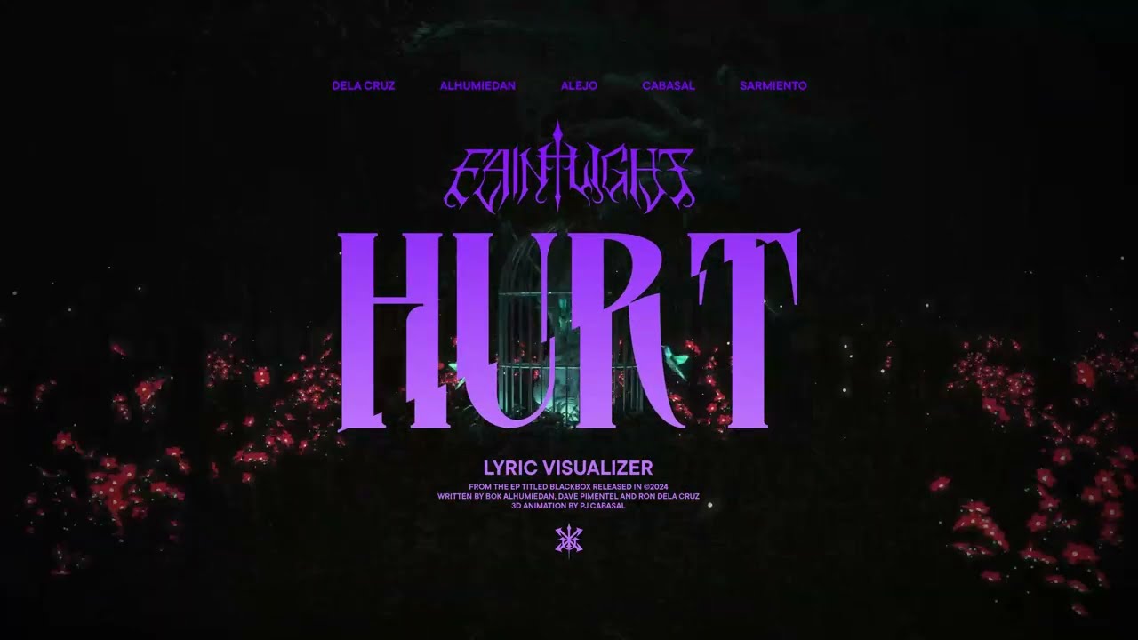 FAINTLIGHT - Hurt (Lyric Visualizer)