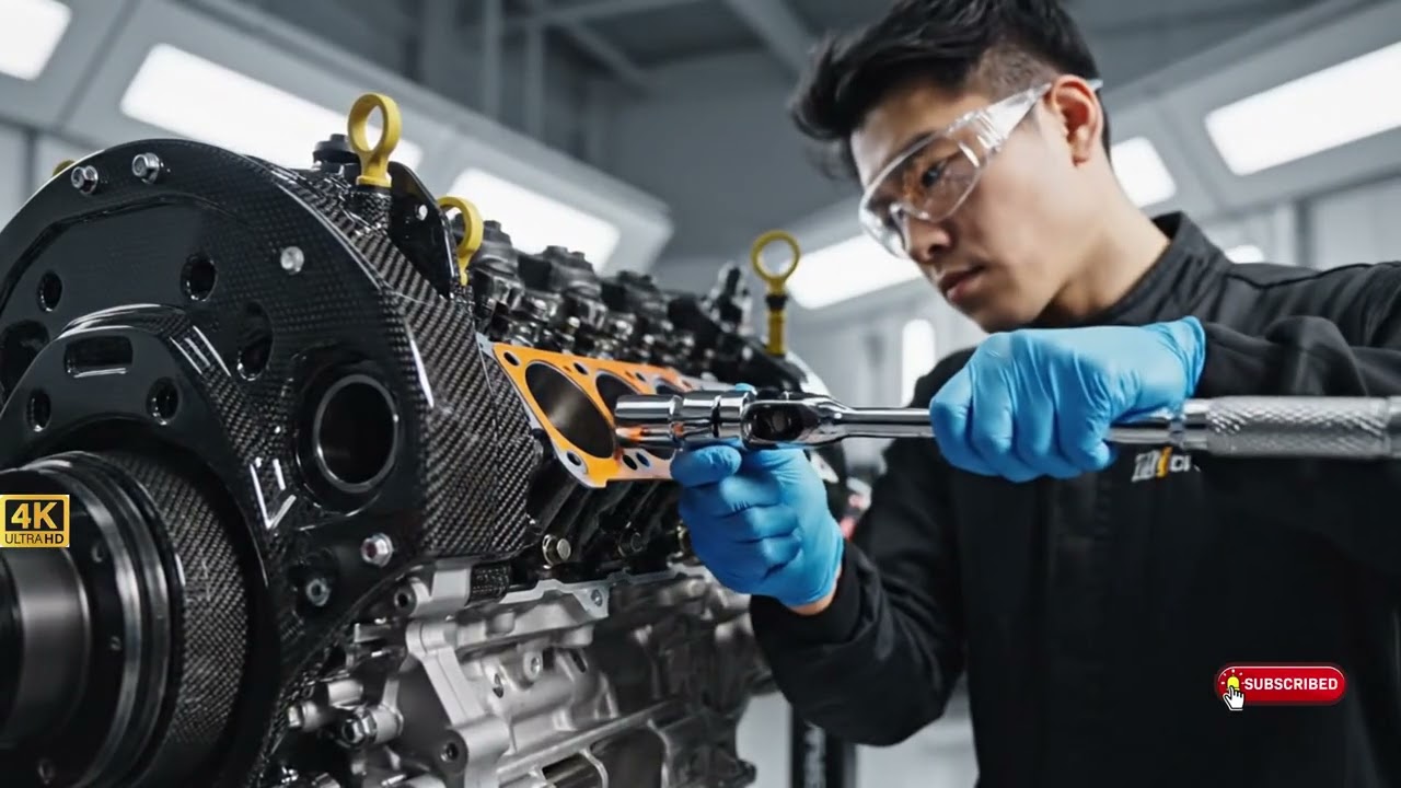 ASMR Car Restoration 2025 SSC Tuatara Striker Black From Rusty to Showroom Classic in a Cinematic