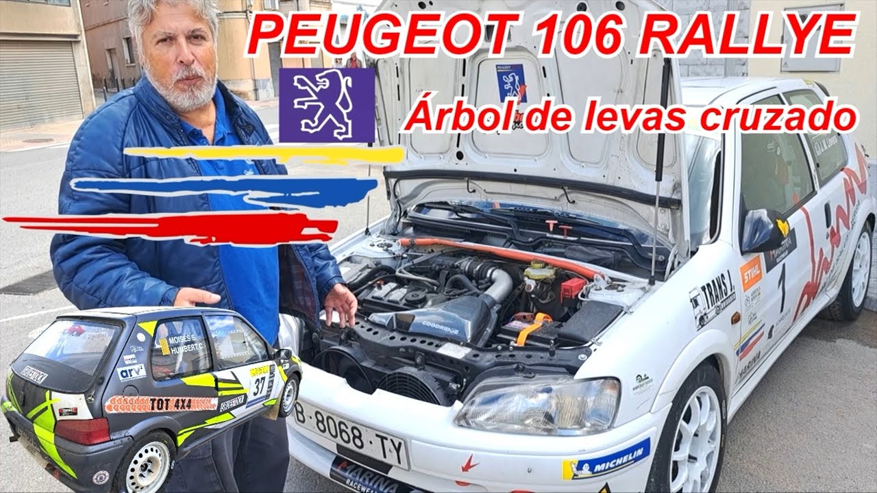 ⛽Peugeot 106 Rallye con árbol de levas cruzado. #peugeot106